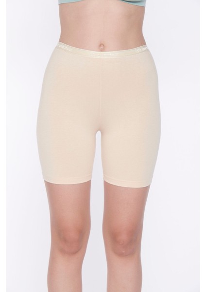 Diz Üstü Iz Yapmaz Tayt Ten Rengi