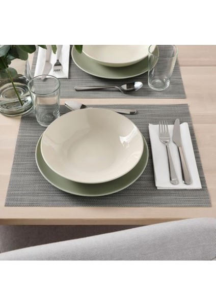 4 Adet Fargklar Derin Tabak Seti Meridyendukkan Yemek Tabağı Cilalı Bej Renk 23 cm fiyatları