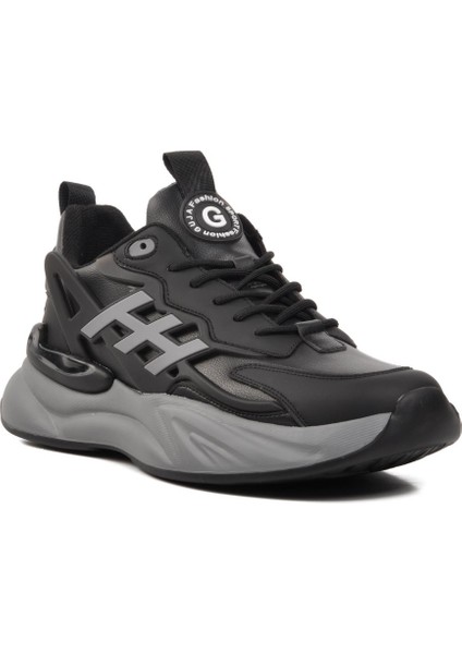 23K550 Siyah Erkek Sneaker Siyah modelleri