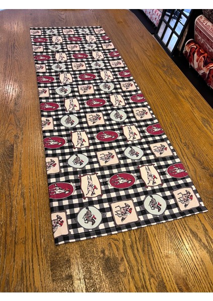 Tuğçe Demir Home Design Jokey Desen Runner Supla Set