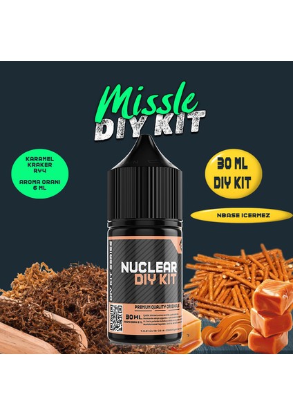 Missle Dıy Kit Gıda Aroması ( 6 ml Aroma İçerir ) 30 ml