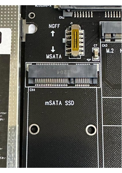 Nvme SSD Lere Olmaz M2 Ngff SSD Msata SSD 9.5 mm HDD Kızak