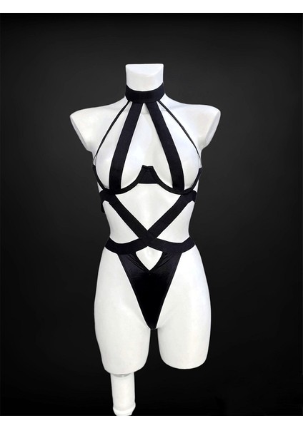Balenli Harness Bodysuit fiyatları