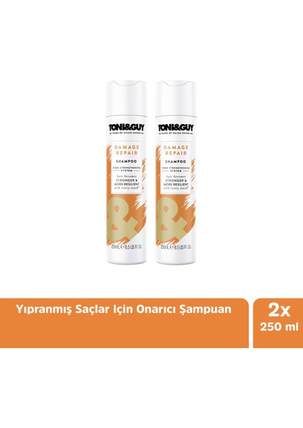 Damaged Repair Yıpranmış Saçlar İçin Şampuan 250 ml x 2