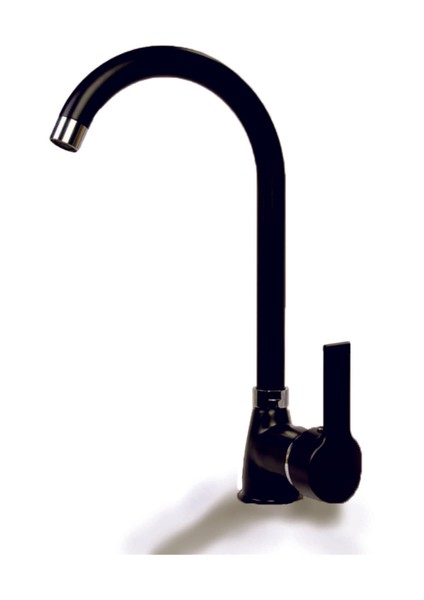 Siyah Delta Mutfak Eviye Batarya