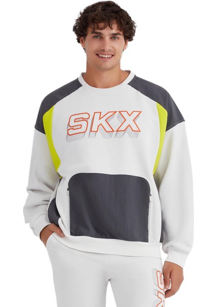 S232277 M Lw Fleece Crew Neck Sweat Erkek Sweatshirt fiyatları