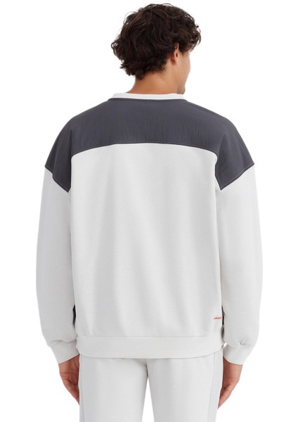 S232277 M Lw Fleece Crew Neck Sweat Erkek Sweatshirt fırsatları