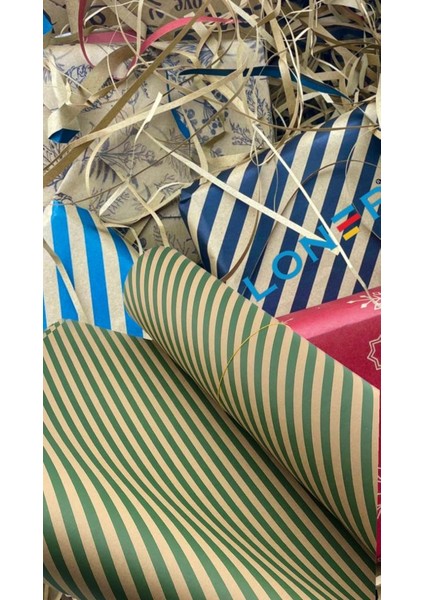 Kraft Kağıt Ambalaj Kağıdı Kraft Kutu Yılbaşı Çeyiz Paketleme Kağıdı 70X100 (10 Adet) modelleri