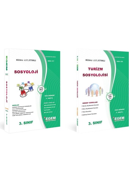 AÖF Sosyoloji Güz Dönemi 3. Sınıf 5.yarıyıl Konu Anlatımlı Soru Set