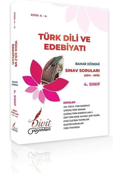 Aöf Açık Öğ.türk Dili ve Edebiyatı 4 Sınıf 8 Dönem (Bahar) Çıkmış Sorular