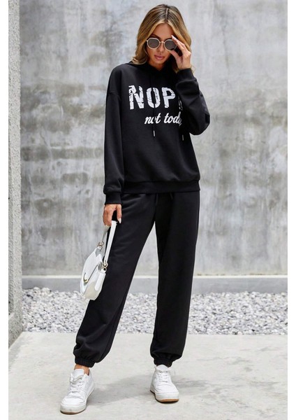 Only Trendwear Unisex Nope Baskılı Eşofman Takımı