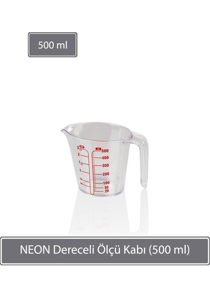 Neon Dereceli Ölçü Kabı