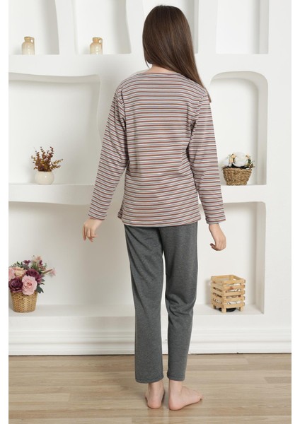 Penye Pijama Takım 20424 modelleri