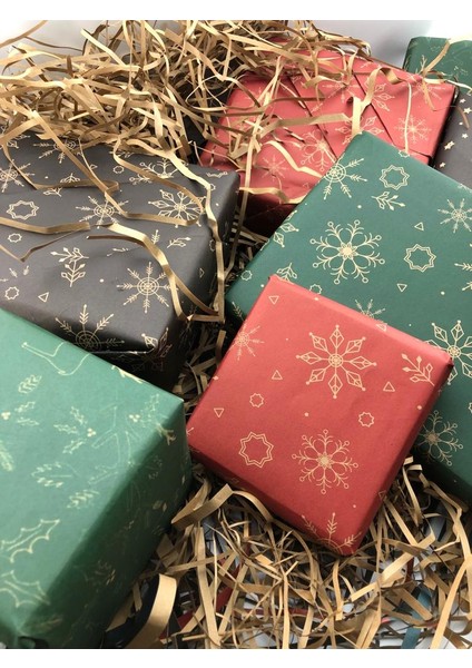 Kraft Kağıt Ambalaj Kağıdı Kraft Kutu Yılbaşı Çeyiz Paketleme Kağıdı 70X100 (10 Adet) fırsatları