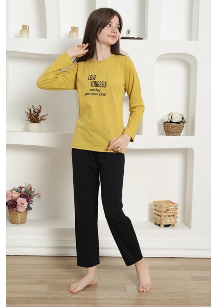 Kız Çocuk Penye Pijama Takım 20420 fiyatları