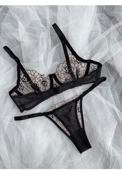 Çiçekli Sütyen Takım modelleri