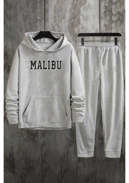 Unisex Malibu Baskılı Eşofman Takımı