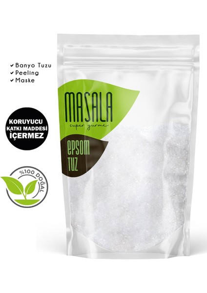 Epsom Tuz 400 gr (Ingiliz Tuzu- Magnezyum Sülfat) Magnesium Sulfate