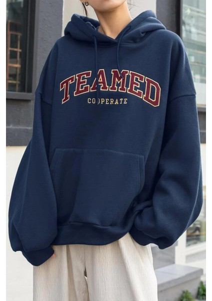 Only Trendwear Teamed Baskılı Oversize Sweatshirt fiyatları