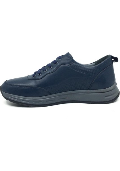 Deri Rahat Ortopedik Erkek Günlük Kışlık Kaymaz Taban Sneaker Ayakkabı 40-44 fırsatları