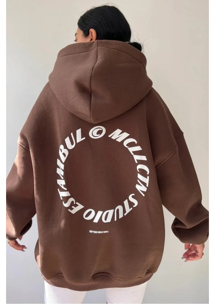 Only Trendwear Unisex Mcllctn Baskılı Oversize Sweatshirt fiyatları