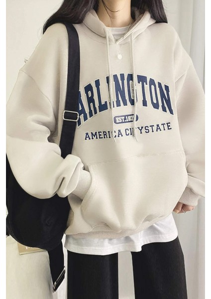 Only Trendwear Arlington Baskılı Oversize Sweatshirt fiyatları