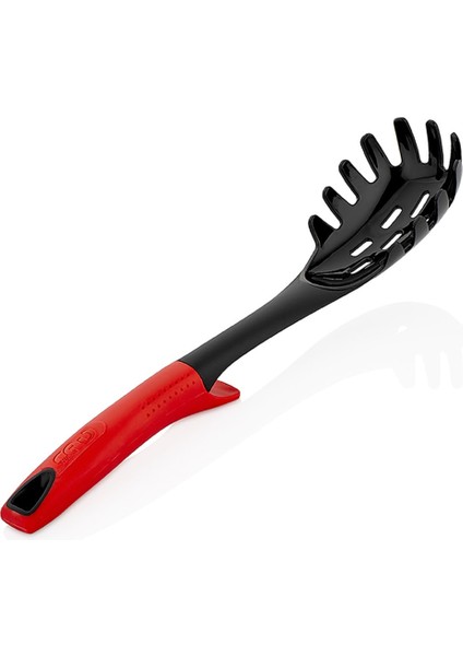 Red Serisi Yüksek Kalite Ayaklı Yemek ve Sunum Seti Spagetti Kaşığı