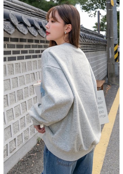 Only Trendwear Destiny Baskılı Oversize Sweatshirt fırsatları
