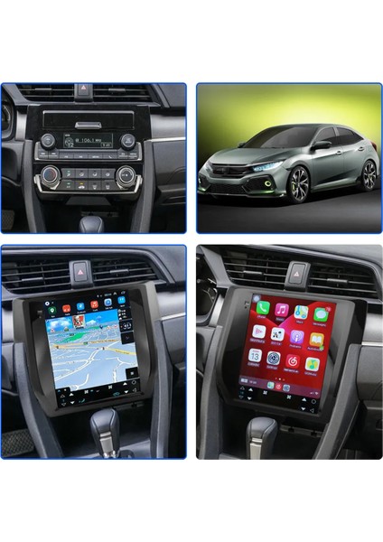 Honda Civic Fc 5 Android Tesla Multimedya 2GB/32GB Hd IPS Ekran Kamera Hediyeli