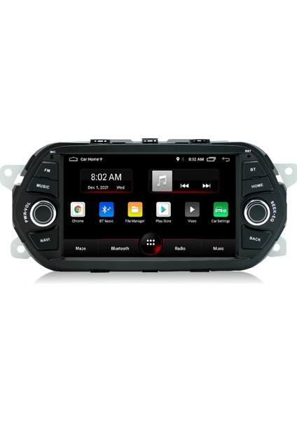 Fiat Egea Android Multimedya 2GB-32GB Carplay 7 Inc Hd 2.5d IPS Ekran Kamera Hediyeli