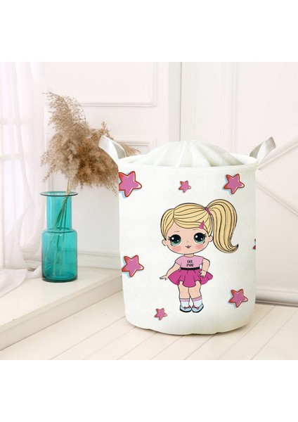 Dijital Baskılı Çok Amaçlı Sepet Model 00285