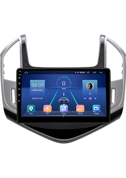 Chevrolet Cruze 2013 2015 Android Multimedya Carplay 9 Inc Hd IPS Ekran 4GB/64GB Kamera Hediyeli