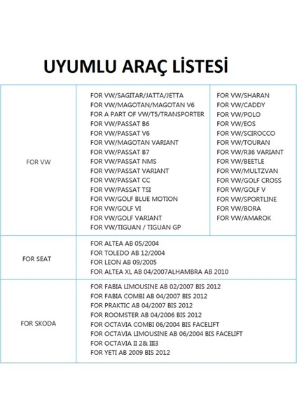 Volkswagen Caddy Jetta Passat Skoda Seat 2GB/32GB Multimedya Carplay Hd IPS Ekran Kamera Hediyeli fırsatları
