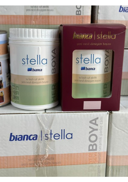 Bianca Stella Su Bazlı Saf Akrilik Boya 1 Lt