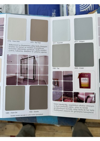 Bianca Stella Su Bazlı Saf Akrilik Boya 1 Lt modelleri