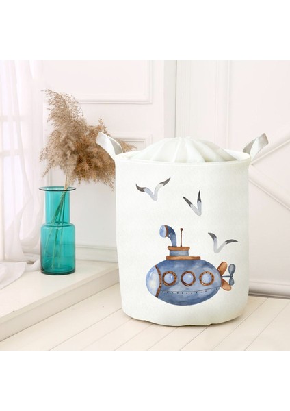 Dijital Baskılı Çok Amaçlı Sepet Model 40017