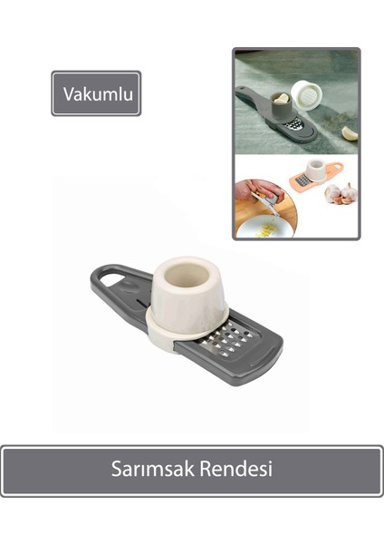 Vakumlu Sarımsak Rendesi
