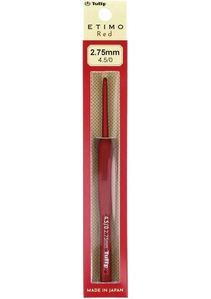 Etimo Red Yumuşak Saplı Yün Tığ 2,75 mm