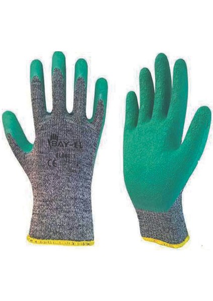 Süper Latex Eldiven 1/2 9