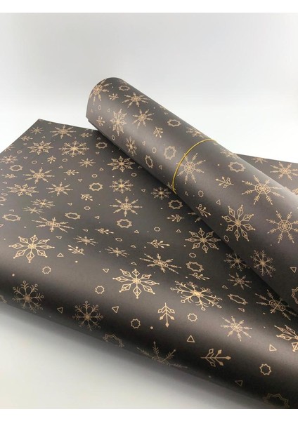 Kraft Kağıt Ambalaj Kağıdı Kraft Kutu Yılbaşı Çeyiz Paketleme Kağıdı 70X100 (10 Adet)