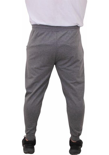 Büyük Beden Basic Eşofman Altı Full Lycra 11516 Grı Melanj fırsatları