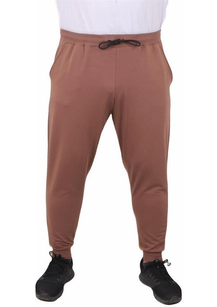 Büyük Beden Basic Eşofman Altı Full Lycra 11516 Taba fiyatları