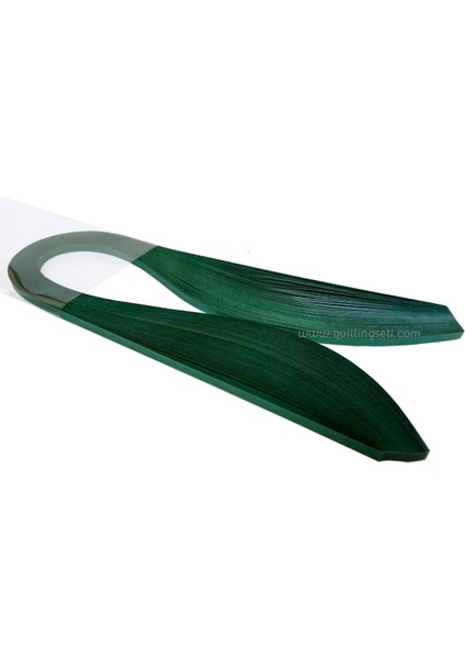 Quillingseti 3mm Petrol Yeşili Renk Quilling Kağıdı - 100'LÜ