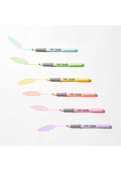 Marking Highlighter gr ip Fosforlu Pastel Neon Kalem 12'li