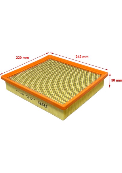 Toyota Yaris 1.6-Gr 4WD 2020 ve Sonrası Hava Filtresi fiyatları