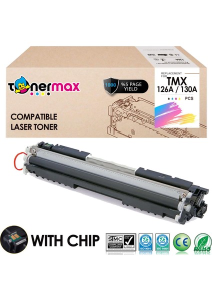 Hp Color Laserjet CP1025NW Muadil Toneri / Hp 126A / CE310A Muadil Toner