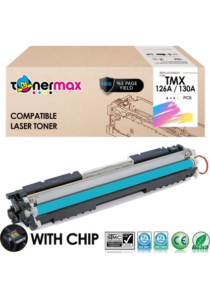 Hp Color Laserjet CP1025NW Muadil Toneri / Hp 126A / CE310A Muadil Toner