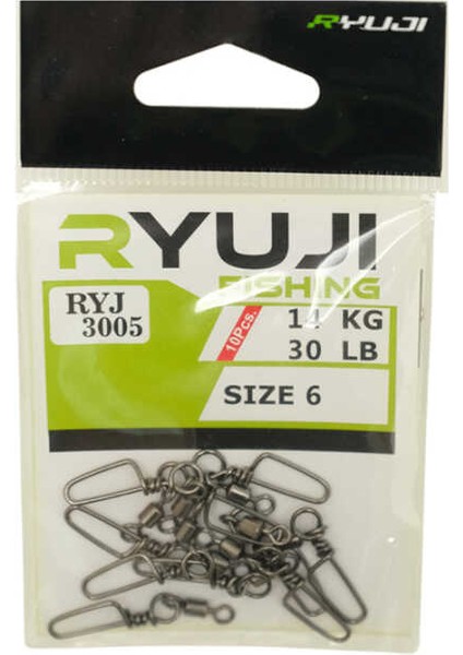 Ryj 3005 Klipsli Fırdöndü Katamaranbalık