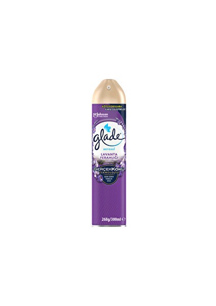 ( 5 Adet ) Glade Aerosol Oda Kokusu Lavanta Ferahlığı 300 ml