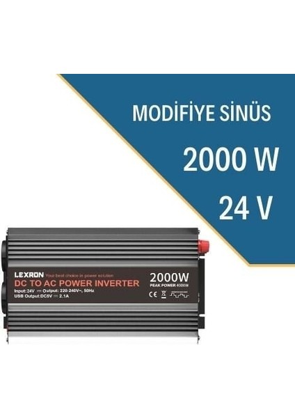 Teknovasyon Arge 2000W-24V Modifiye Sinus Inverter